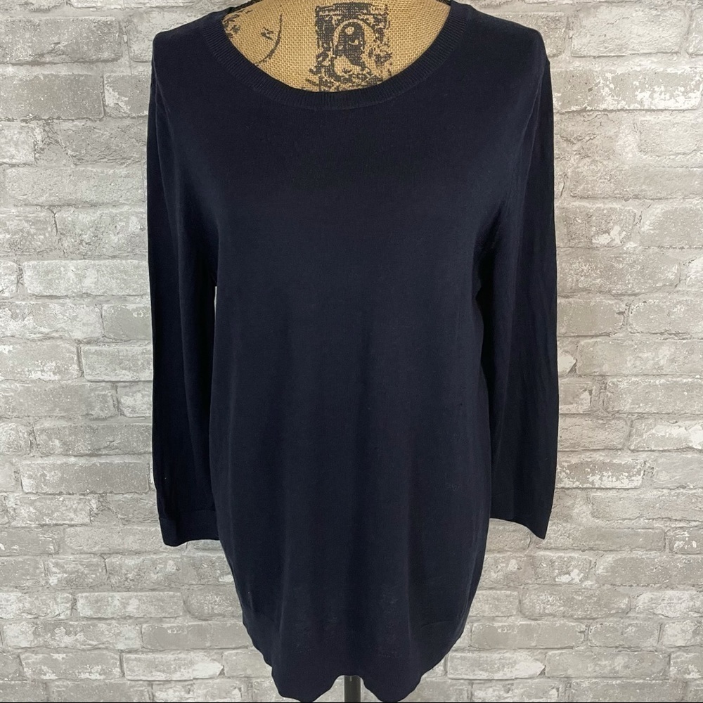 1901 Navy Crewneck Sweater